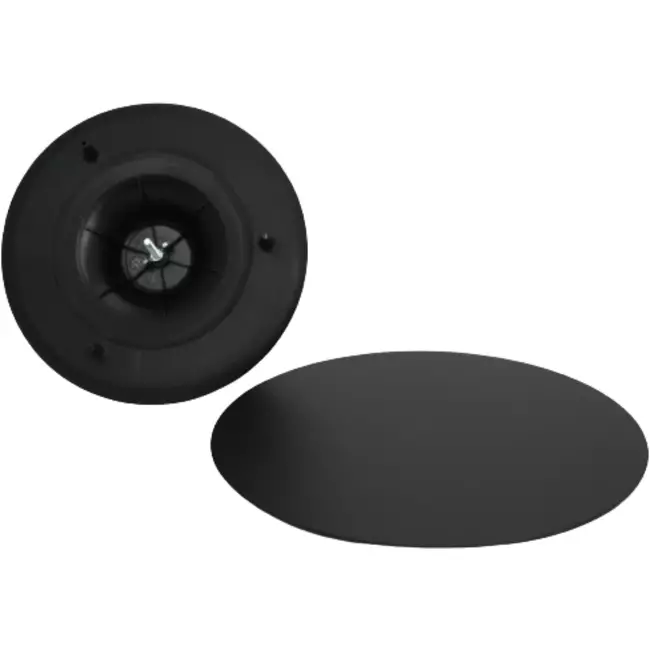 Imaginair RLV stor Ø 125 mm tilførsels- og udsugningsventil - monteringsfjedre - sort