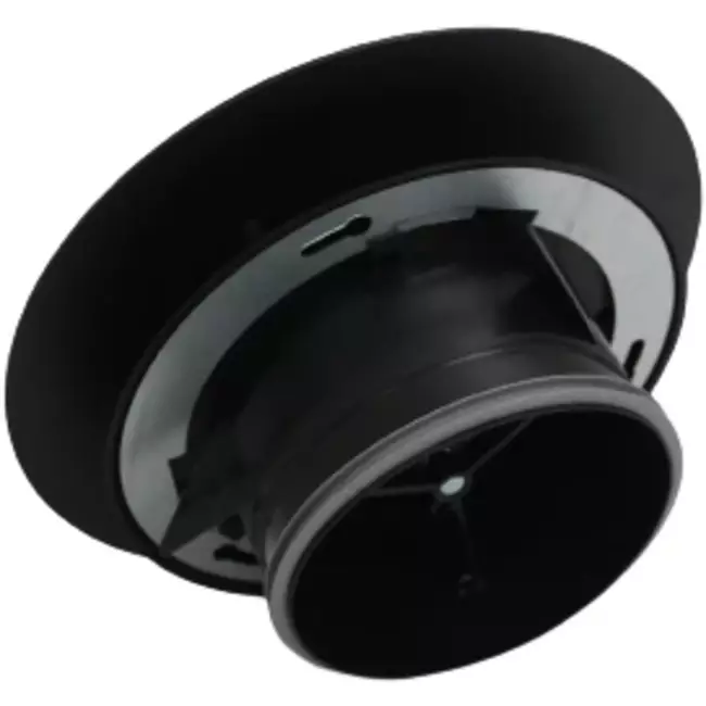 Imaginair RLV stor Ø 125 mm tilførsels- og udsugningsventil - monteringsfjedre - sort