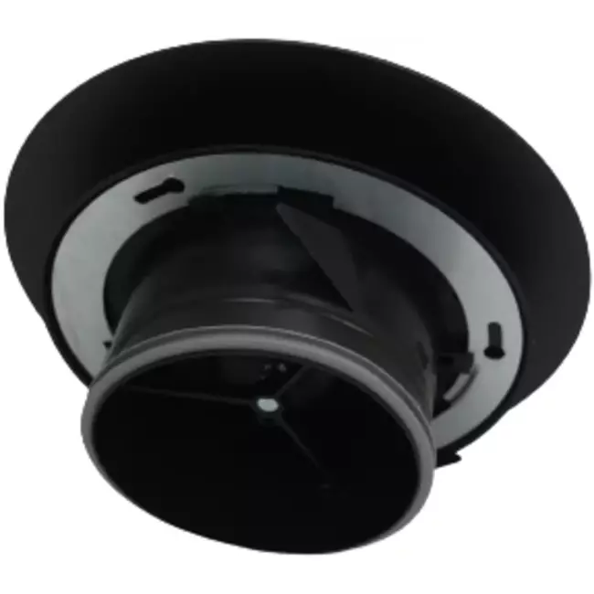 Imaginair RLV stor Ø 125 mm tilførsels- og udsugningsventil - monteringsfjedre - sort