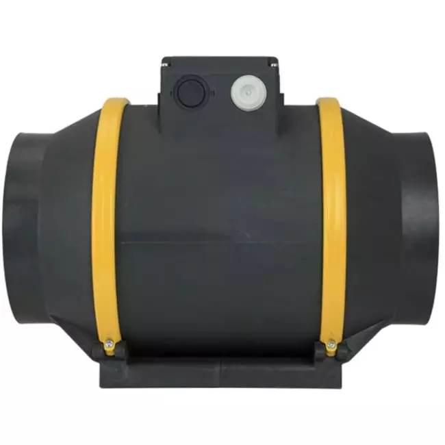 Ruck® ETAMASTER-kanalventilator med EC-motor 1300m³/t - Ø 200 mm + driftspotentiometer 10 kO
