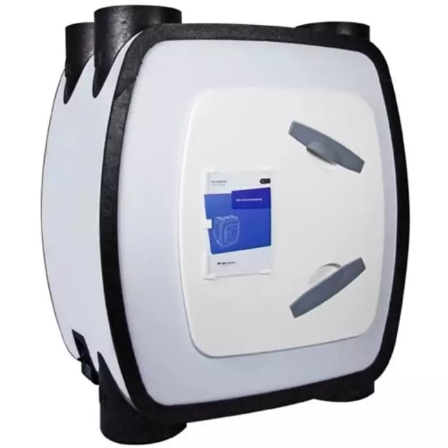 Itho Daalderop MVHR HRU 350 ECO unit LR RFT lavbygget 350m³/t