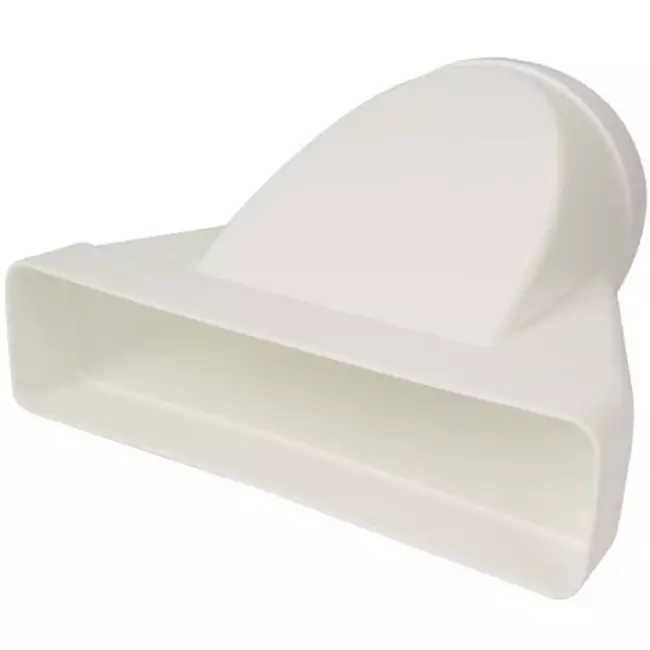 Rektangulær plastikgradient Ø150mm - 220x90mm - KSD29-150