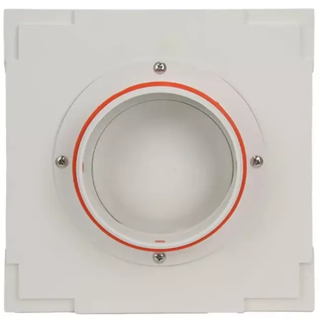 Ergovent rammeløs ventilationsventil firkantet 100 mm
