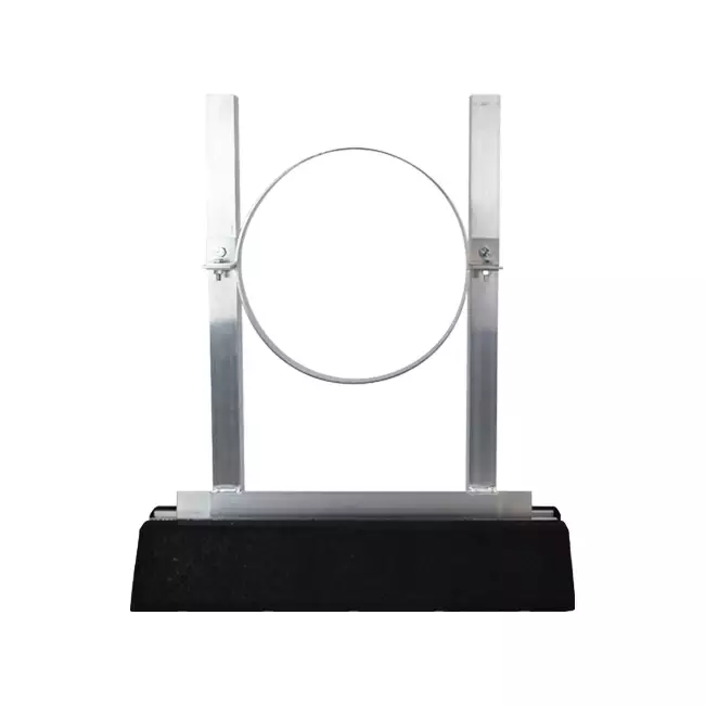Aluminiumstagbeslag til spirorør diameter 280 mm