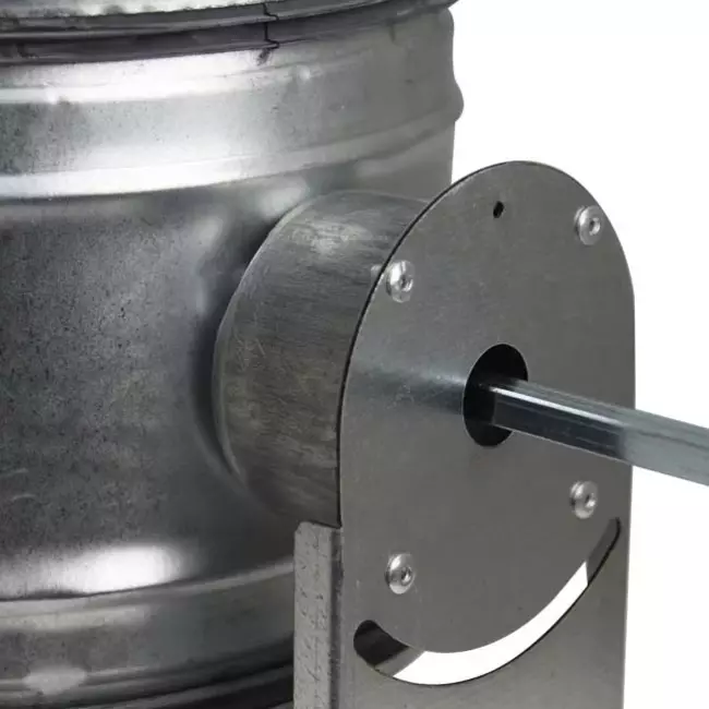 Motorstyret kontraventil Ø315 mm til spiralrør