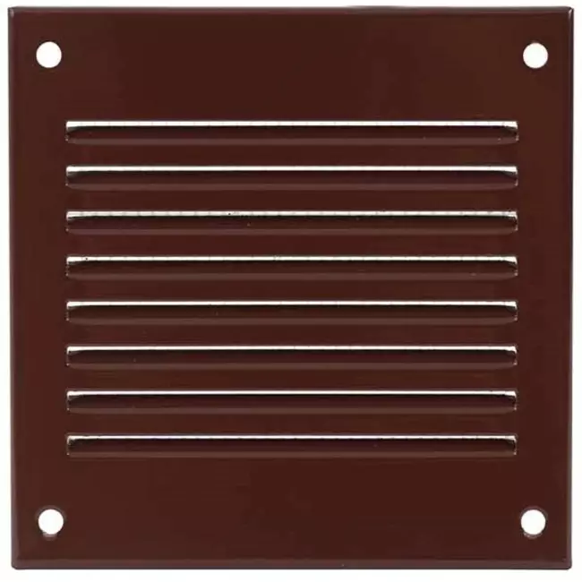 Metalgitter 100x100 mm brun - MR1010B