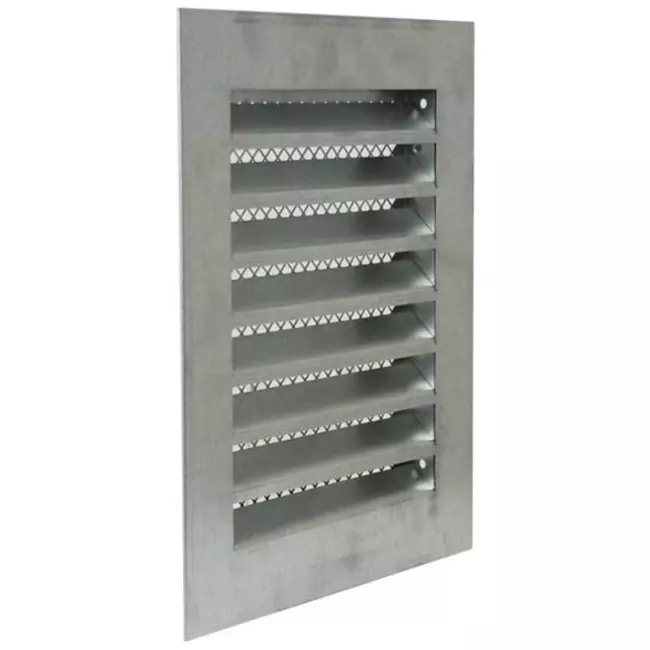Industrielt metalgitter 150x200 mm zink – MRF1520Zn