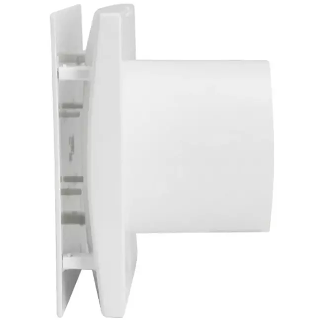 Vent Axia lydløs badeværelsesventilator Ø 100 mm – Med efterløbstimer – Vent Axia Mute 100 TN