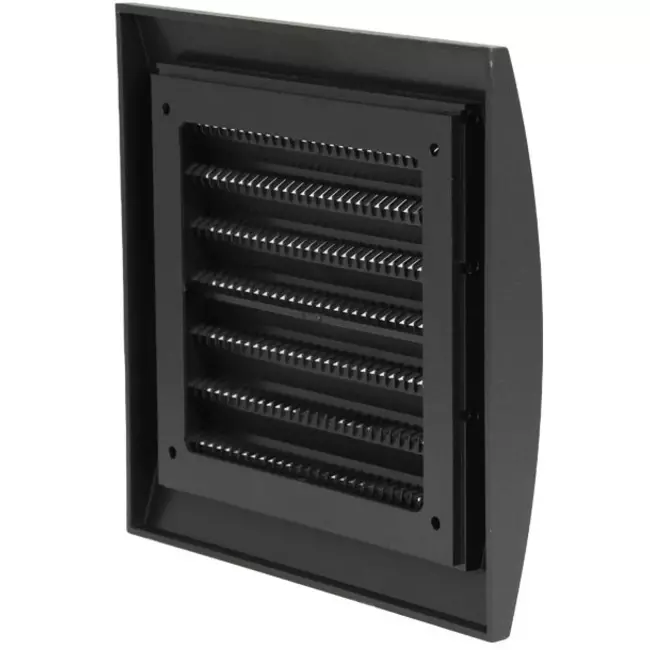 Justerbar vægrist 150x150 mm diameter 100 mm antracit – ND10A