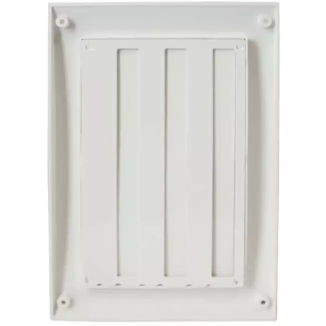 Justerbar vægrist 250x170 mm hvid – N25R