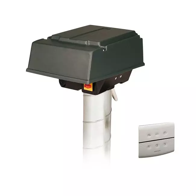 Orcon kanal-tagventilator MPV-10W 420 m³/h med RFT-styring