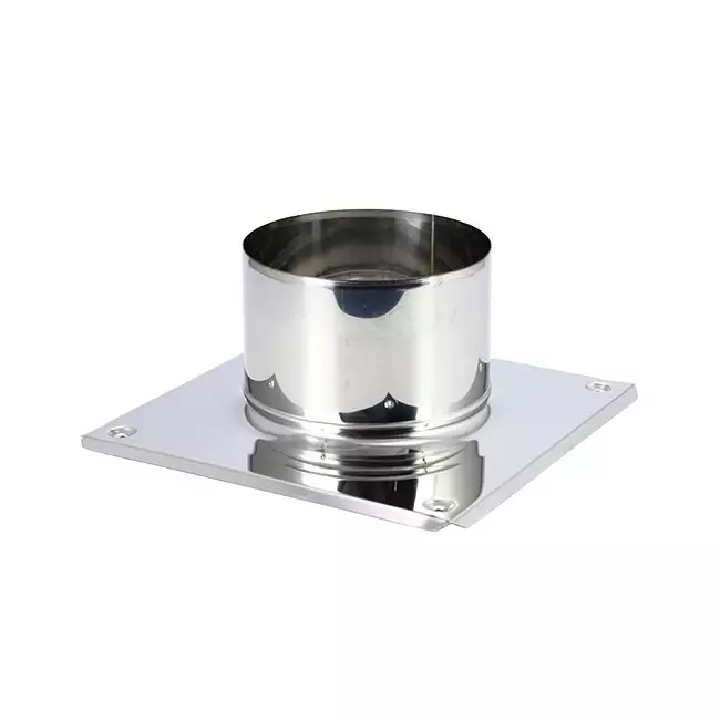Gek til Gek ventilator 250 mm til tagkant med fladt tag