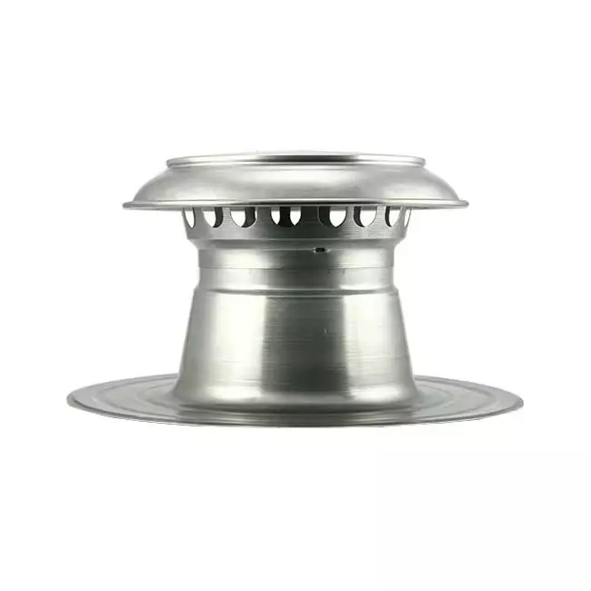 Ventilationstagplade Vent-Alu 2000, enkeltvægget, 315 mm
