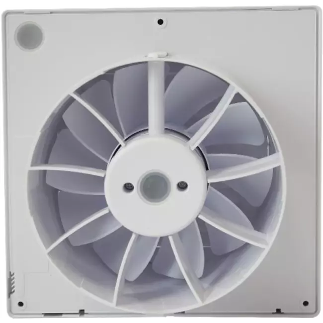 Badeværelsesventilator Ø 100 mm hvid – pRestige 100 ZG MS