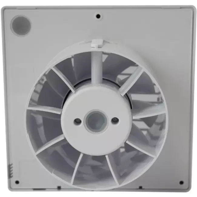 Badeværelsesventilator i hvid – Ø 150 mm (pRim150S)