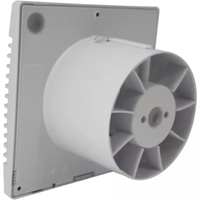 Badeværelsesventilator i hvid – Ø 150 mm (pRim150S)