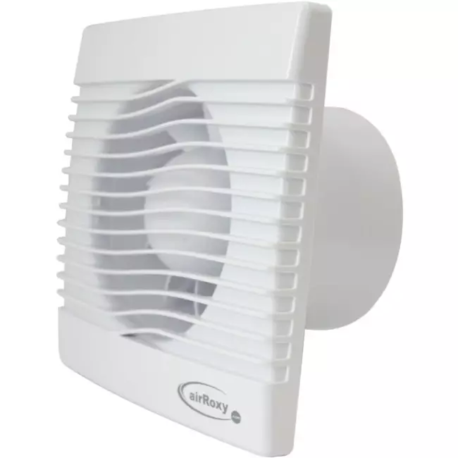 Badeværelsesventilator i hvid – Ø 150 mm (pRim150S)