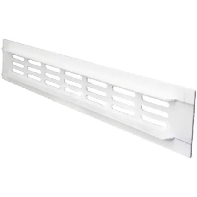 Fodlistediffuser aluminium - hvid L=300mm x H=40mm -RA430