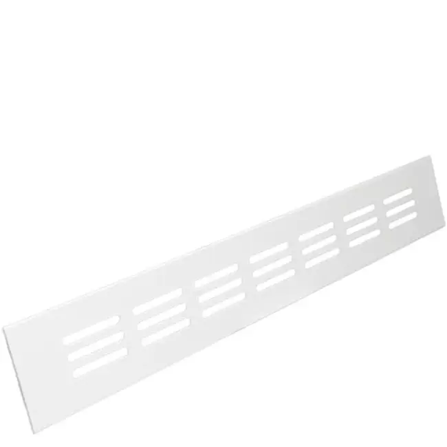 Fodlistediffuser aluminium - hvid L=300mm x H=40mm -RA430
