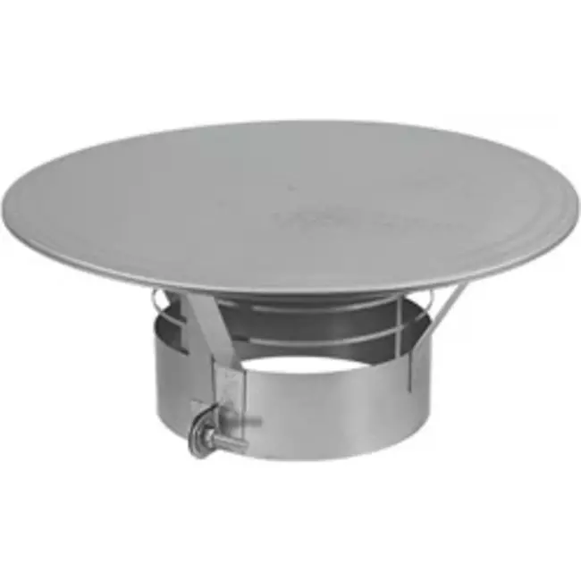 Regnhætte med maskediameter 400 mm I316L (D0.6)