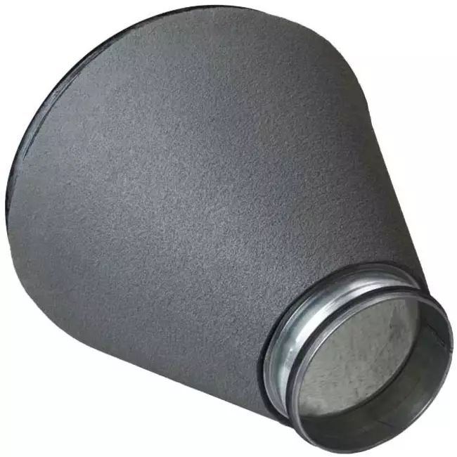 Thermoduct 13 mm reduktion 315-200 mm isoleret