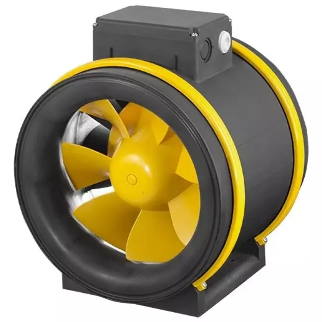 Ruck® ETAMASTER-kanalventilator med EC-motor 3320m³/t - Ø 355 mm + driftspotentiometer 10 kO