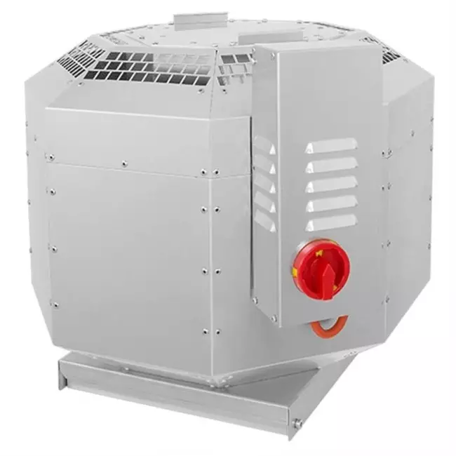 Isoleret tagventilator til catering - DVNI 250 EC 30