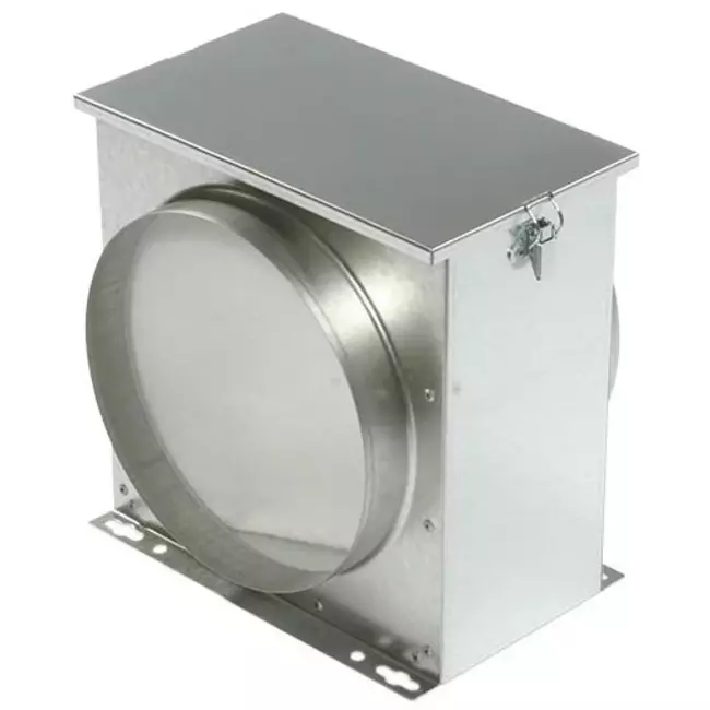 Ruck® luftfilterboks med fibermåtte-filter diameter 160 - FV 160