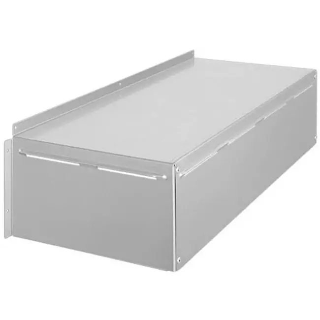 Ruck® MPS 315 EC vejrbestandigt dæksel, galvaniseret stålplade - WSH MPS EC 02