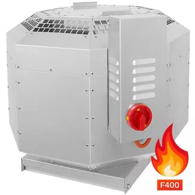 Tagventilator med isoleret afkast - DVNI 500 D4 F4 30