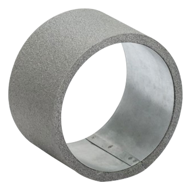 Termoduktisoleret samlestykke med muffer til kanalsamlestykker, diameter 125 mm