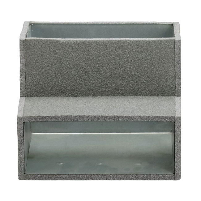 Thermoduct pour-in bøjning 90 grader 220x80 mm lodret
