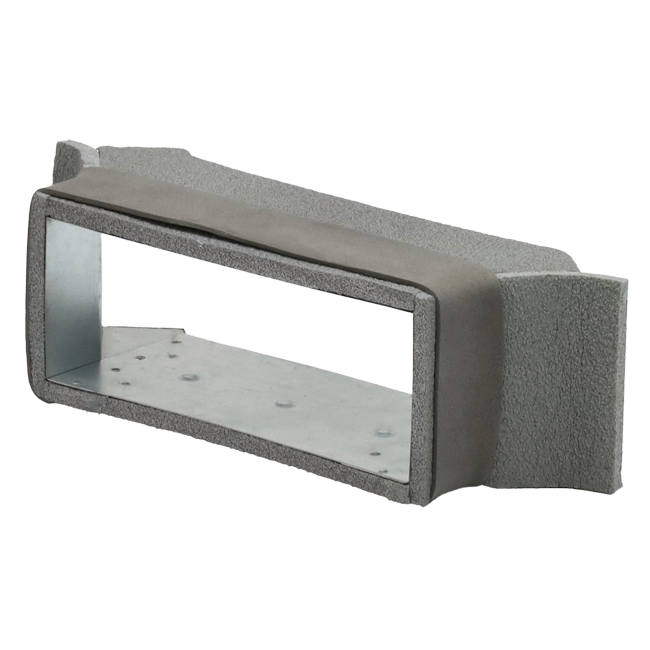 Thermoduct-sideforbindelse 170 mm x 80 mm til kanalføring