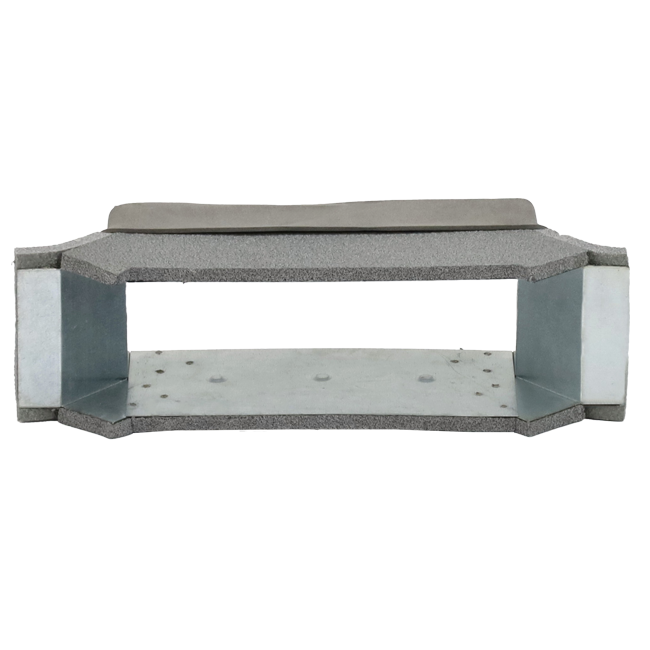 Thermoduct-sideforbindelse 170 mm x 80 mm til kanalføring
