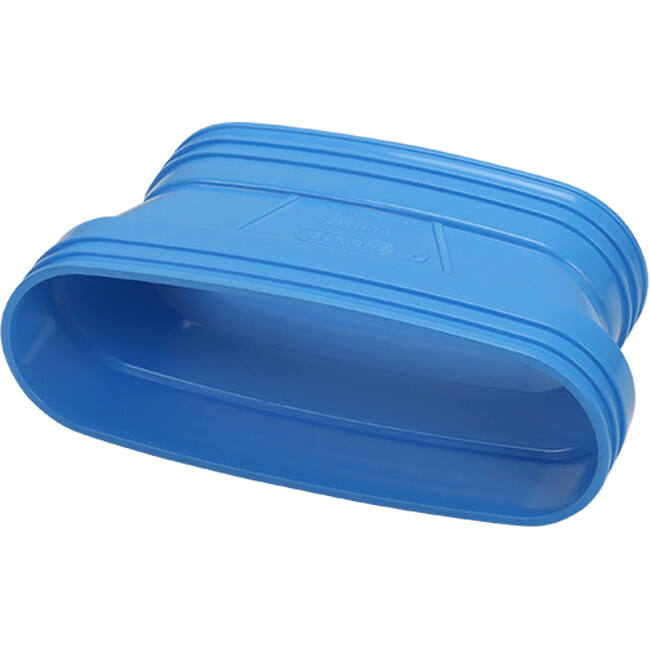 Wavin Ventiza Overgang PVC oval 235x80 mm til 195x80 mm M/M
