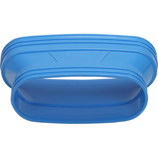 Wavin Ventiza Overgang PVC oval 235x80 mm til 195x80 mm M/M