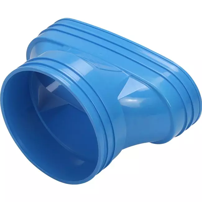 Wavin Ventiza Overgang PVC oval 235x80 mm til 160 mm M/M