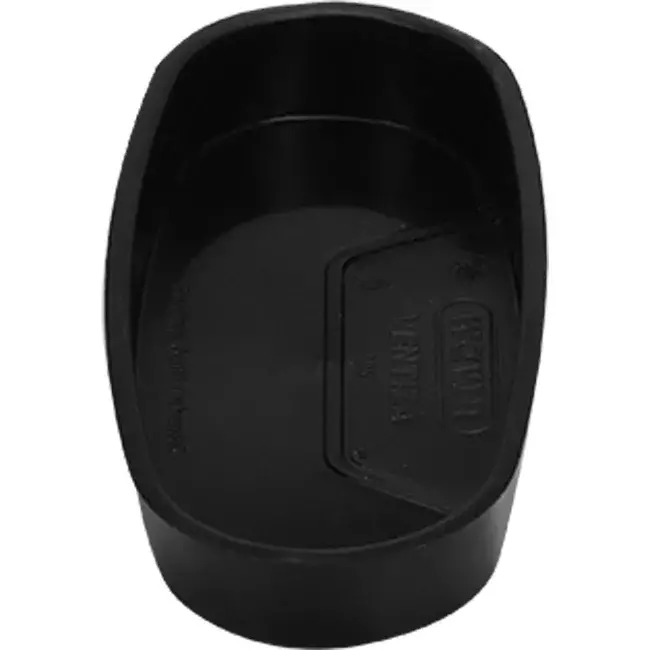 Wavin Ventiza endekappe PVC oval kanal 235x80 mm