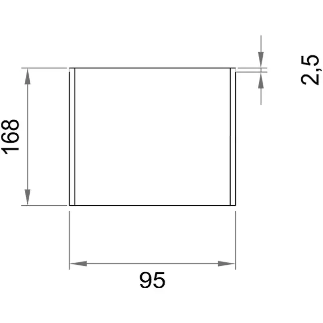 Wavin Ventiza selvklæbende sokkel PVC rund 160 mm M/M