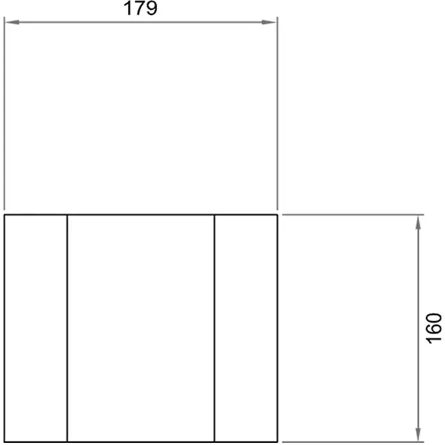 Wavin Ventiza m-overskydningsmuffe PVC rund 160 mm SN4