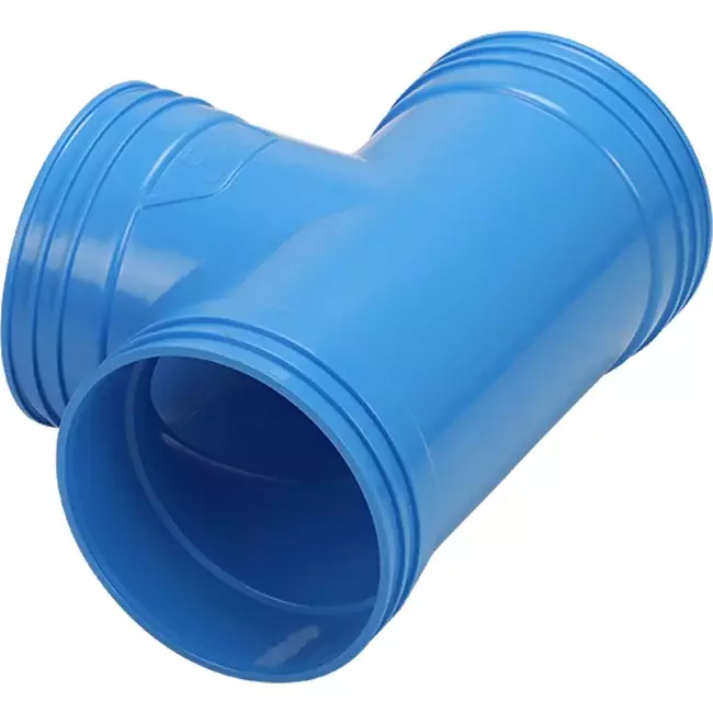 Wavin Ventiza T-stykke 90 grader PVC rund 160 mm M/M/M