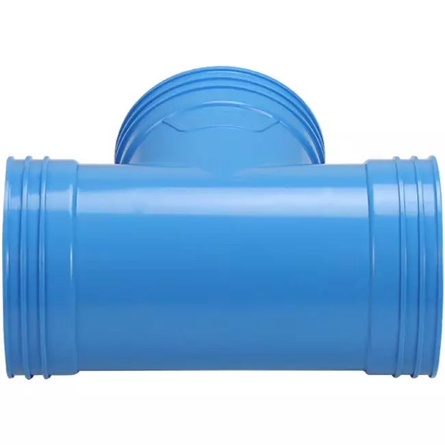 Wavin Ventiza T-stykke 90 grader PVC rund 160 mm M/M/M