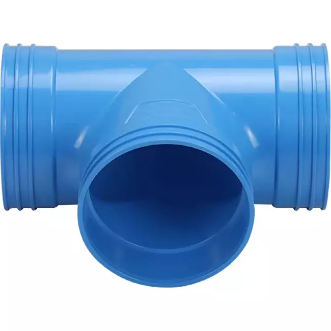 Wavin Ventiza T-stykke 90 grader PVC rund 160 mm M/M/M