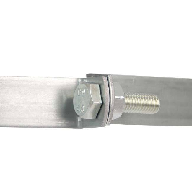 Metalbeslag 630 mm uden gummi - PCWOR630
