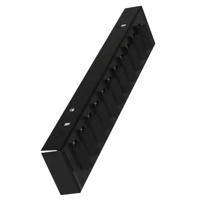 Spiraldæmper til kanalrist 825x125 mm til kanal 315 til 900 mm - DGS-D825x125