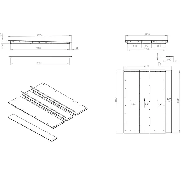 Regntag til ROTO K / RHE 20000 H T BG2