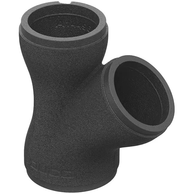 Duco overgangsstykke 180 diameter 2x 160 diameter til flerzoneventiler