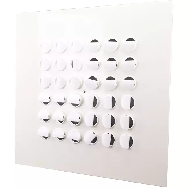 Multidyse loftdiffusor 596x596mm – MN24 RAL9010