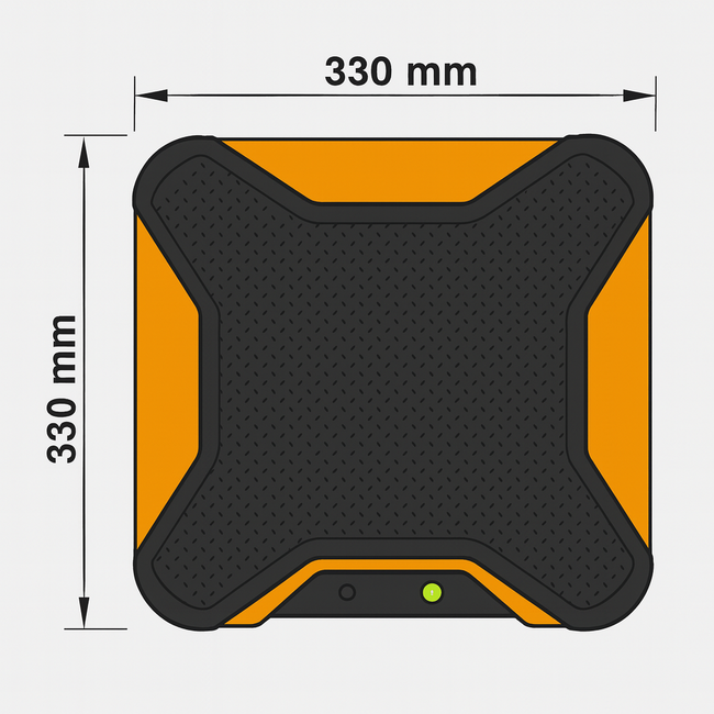 Fieldpiece trådløs kølemiddelvægt max 100 kg + NMi-certifikat - SR47EC