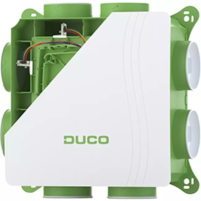 DucoBox Silent 2.0 400 m³/t + RF-kontrol - sikkerhedsstik